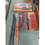 Quantity of archery items and accessories