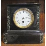 Slate mantel clock