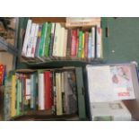 Quantity of books relating to cricket