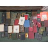 Quantity of miniature books relating to religion, natural history etc