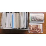 Quantity of modern postcards relating to landscapes, people etc