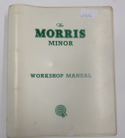 Workshop manual for a Morris Minor Series MM, Series II and Minor 1000