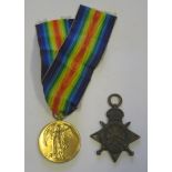 1st World War 1914/15 Star and Victory Medal to rifleman William Bernard Savage 2810 11th