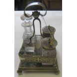 Silver plated condiment set