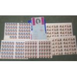 Quantity of unused stamps, approximate value £50