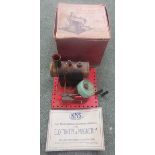 Mamod S. E. 1 Stationary Steam Engine, boxed