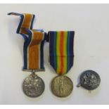 2 odd WW1 medals. War medal to 20354 PTE J S Thomas Welsh Regiment and a discoloured victory medal