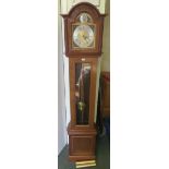 Tempus Fugit Grandmother clock with weights