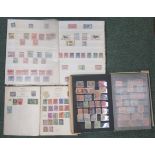 Quantity of stamps of world interest together with some books