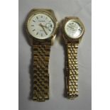 Matching gentleman's and ladies classic wristwatches (2)