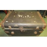 A 'J Helyar of Bath' trunk with initials 'WJ' to top
