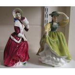 Royal Doulton figurines 'Buttercup' and 'Christmas Morn'