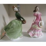 Royal Doulton figurines 'Grace' and 'Amy'