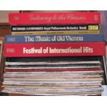 A collection of over 25 LP's, maining easy listening and classical to include The Seekers.