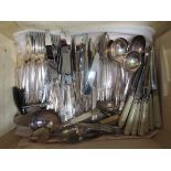 A quantity of flatware