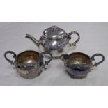 BIRKS STERLING SILVER 3 PIECE TEASET