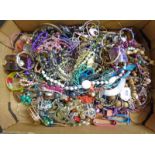 LARGE SELECTION OF COSTUME JEWELLERY