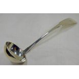 SILVER TODDY LADLE MARKED FOR JOHN LINDSAY,