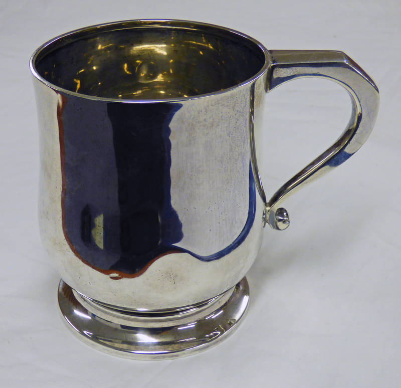 SILVER TANKARD BIRMINGHAM 1929