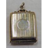 SILVER STAMP CASE,