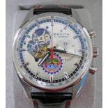 A ZENITH EL PRIMERO CHRONOMASTER OPEN 1969 HERO CUP LIMITED EDITION WRISTWATCH IN STAINLESS STEEL,