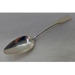 PROVINCIAL SILVER DESERT SPOON MARKED W.S.