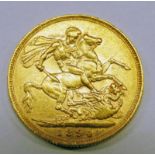 1894 QUEEN VICTORIAN SOVEREIGN