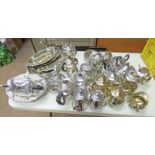 LARGE SELECTION SILVER PLATED WARE
