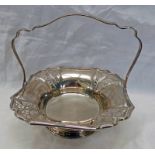 SILVER FRUIT BASKET SHEFFIELD 1937 13OZS BY MAPPIN & WEBB