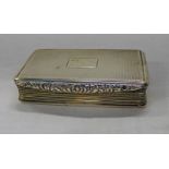 SILVER SNUFF BOX,