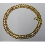 9CT GOLD BRACELET 19 CM'S 5 GMS