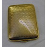 9CT GOLD MATCH CASE HOLDER - 25.