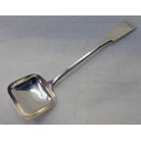 SILVER PRESERVE SPOON BY WILLIAM MILL, MONTROSE Condition Report: Monogram to stem,