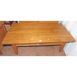 OAK COFFEE TABLE WITH DRAWER