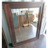 OAK FRAMED MIRROR