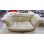 LATE 19TH/EARLY 20TH CENTURY CHESTERFIELD SETTEE