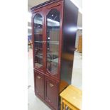 MAHOGANY BOOKCASE KITCHEN TABLE,