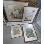 PAIR OF SIGNED PRINTS BY PERRI DUNCAN,