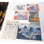 PART 2 AND PART 3 THE ILLUSTRATED WAR NEWS, THE EIGHTH ARMY BOOKLET, NEPTUNE BOOKLET,