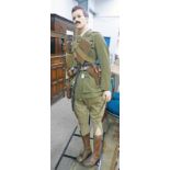 OFFICER OF THE PRINCESS OF WALES OWN WEST YORKSHIRE REGIMENT, DRESSED MANNEQUIN,