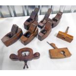 SELECTION OF ASSORTED EXAMPLES OF BLOCK PLANES ETC IN ONE BOX