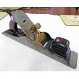 STEWART SPIERS OF AYR ROSEWOOD AND BRASS PLANE
