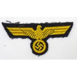 TUNIC REMOVED GERMAN ARMY WW2 ERA BREAST EAGLE