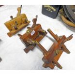 3 ADJUSTABLE MOULDING PLACES STAMPED MELVILLE, KIRK & ASLING & C.