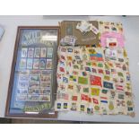 SELECTION OF WILLS CIGARETTES CARDS TO INCLUDE ALL 50 WWI MILITARY MOTORS,