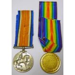 1914-1919 MEDAL AND A 1914-1918 MEDAL TO 2. LIEUTENANT T.W.