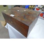 MAHOGANY SEWING BOX