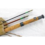 HARDY ROD "THE ALNWICK GREENHEART" SALMON ROD,