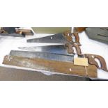 3 HENRY DISSTON SAWS -3-