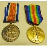 1914-1919 GREAT WAR MEDAL AND A 1914-1918 MEDAL TO 297319.PTE. 2. R.A. STUART .R.A.F.